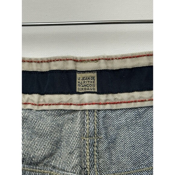 Marithe Francois Girbaud Jeans Mens 38 Blue Straight Leg Short - Picture 4 of 16